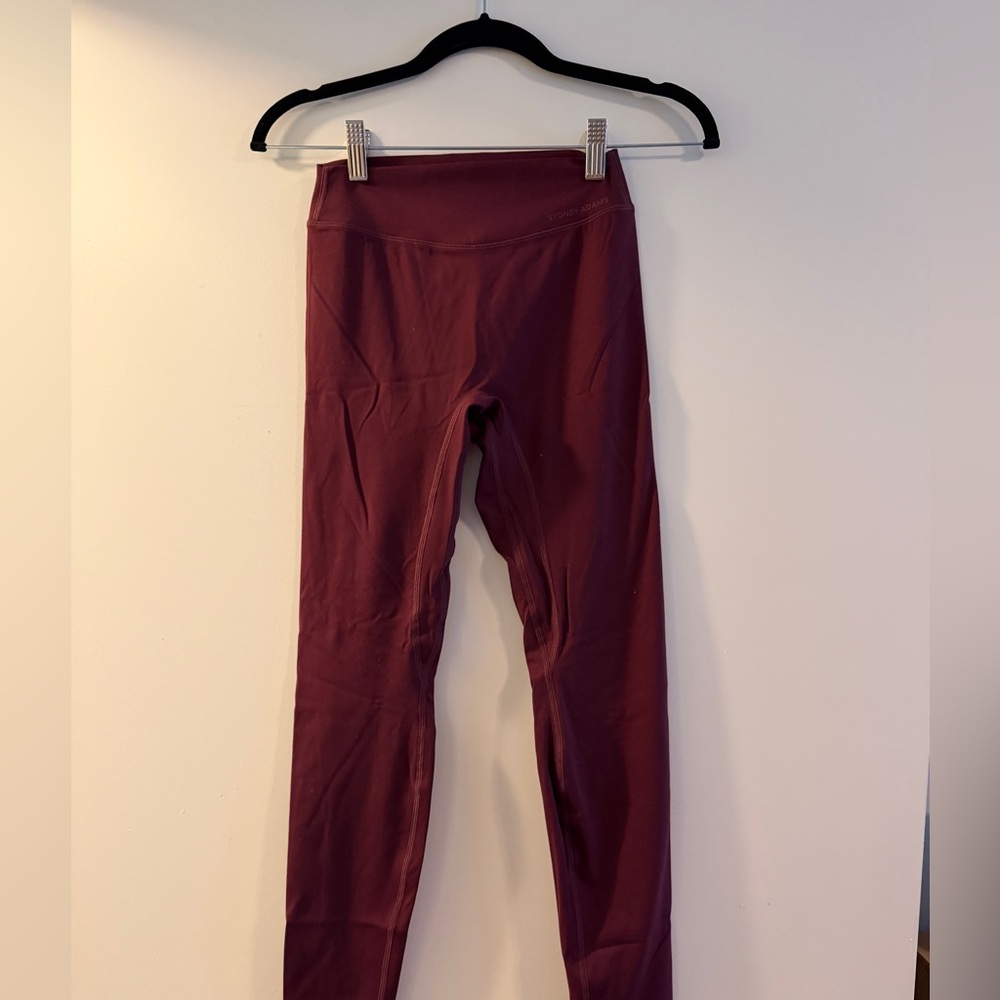 Liaison the Label x Sydney Adams Maroon Leggings